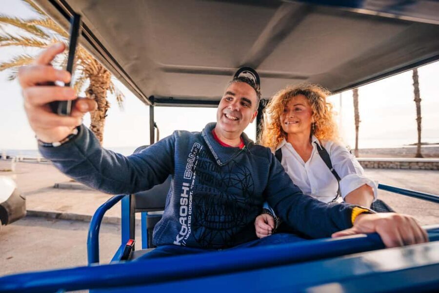 Express tuktuki tour in Malaga: Gibralfaro Viewpoint and Photography - Mirador de Gibralfaro guided time: look for these view clues