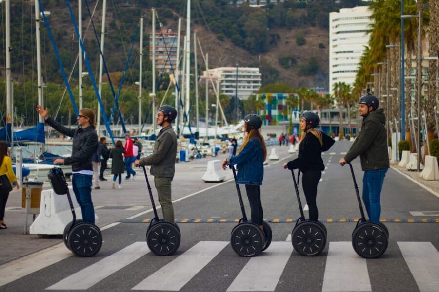 Malaga: 2-Hour Monumental Segway Tour - Ascending to Gibralfaro: the view stop that sells the tour