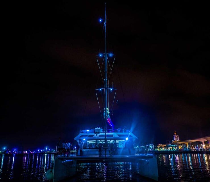 Malaga: A Sea of Stars Nighttime Stargazing Catamaran Tour - Your Evening Schedule: Timing, Arrival, and Malaga Skyline Views