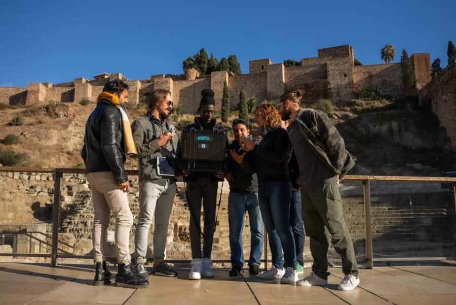 Malaga: Outdoor Escape Game Operation Mindfall - The outdoors factor: walking about 2 km with a timed mission