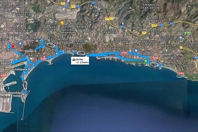 Málaga Sunset & Night Tour by Electric Car - Price and value: what $96.12 buys in 90 minutes