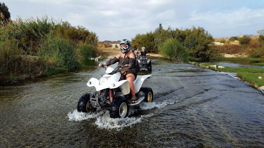 Málaga: Tour Off-Road 1-Hour Solo All-Terrain Quad Adventure - Guadalhorce River crossing: wet, playful, and very photogenic