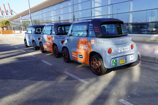 Montes de Málaga Gastronomic Tour by Electric Car - Electric microcars and a smooth 12:00 start