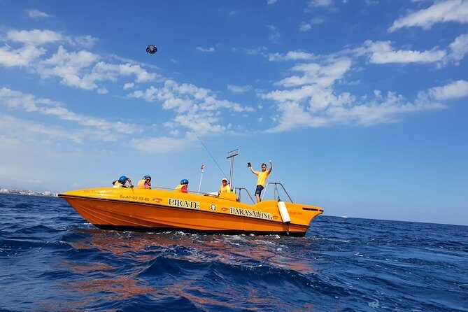 Parasailing in Fuengirola - The Highest Flights on the Costa - How the schedule usually runs in your 1-hour window